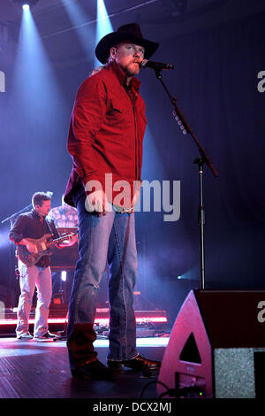 Trace Adkins performing at Riviera Hotel and Casino Las Vegas, Nevada - 09.12.11 Stock Photo