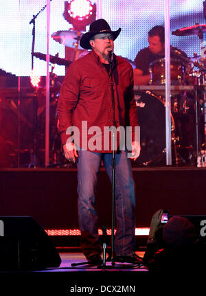 Trace Adkins performing at Riviera Hotel and Casino Las Vegas, Nevada - 09.12.11 Stock Photo