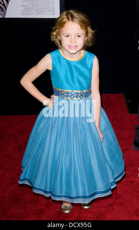 Maggie Elizabeth Jones New York premiere of 'We Bought a Zoo' at the Ziegfeld Theater - Arrivals New York City, USA - 12.12.11 Stock Photo