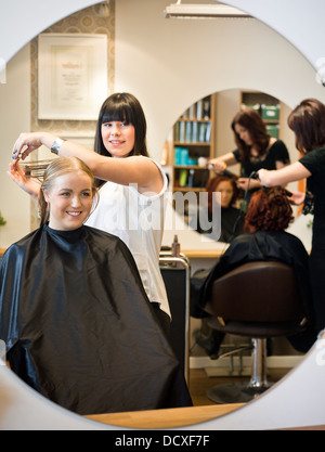 Hair Salon situation Stock Photo