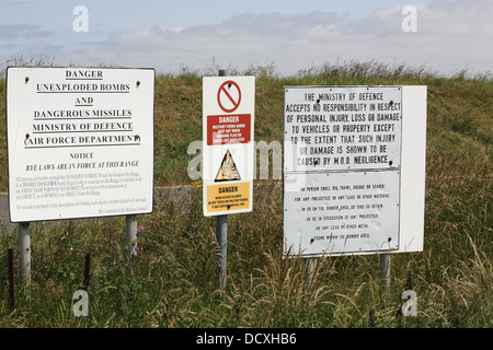 gedney bombing range on the lincolnshire coast Stock Photo - Alamy