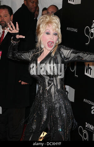 Dolly Parton,  at the VH1 Divas Celebrates Soul at Hammerstein Ballroom - Red Carpet New York City, USA - 18.12.11 Stock Photo