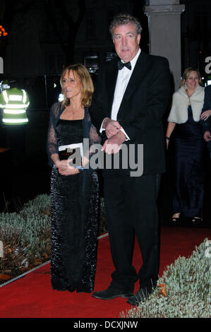 Jeremy Clarkson and wife Frances Cain The Sun Military Awards - Arrivals London, England - 19.12