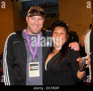 Hosea Rosenberg,  at the Seminole Casino Coconut Creek Casino celebrates the opening of its Stax Poker Lounge. Coconut Creek, Florida - 27.12.11 Stock Photo