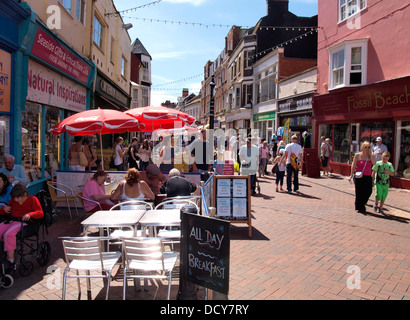 Weymouth town centre, Dorset, UK 2013 Stock Photo