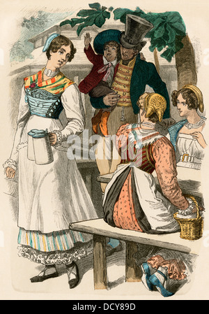 Middle class 19th century hi-res stock photography and images - Alamy