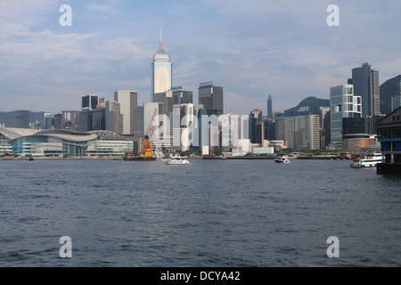 views around Hong Kong harbour Stock Photo