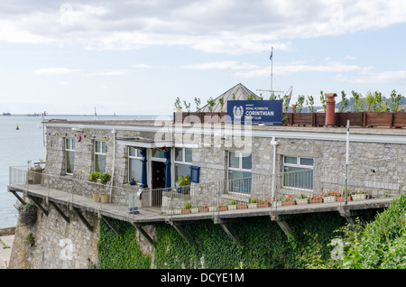 Royal Plymouth Corinthian Yacht Club Stock Photo