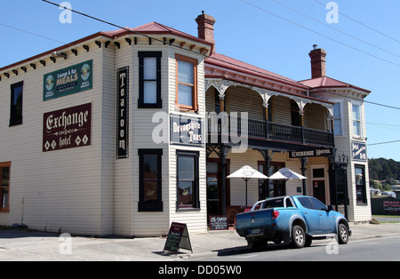 19th century Exchange Hotel in Beaconsfield Stock Photo