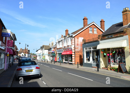 High Street, Bagshot, Surrey, England, United Kingdom Stock Photo