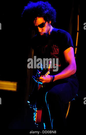 Aug. 20, 2013 - Toronto, Ontario, Canada - Vocalist for American rock band 'Alice In Chains' WILLIAM DUVALL performs at Rockstar Energy Drink Uproar Festival in Toronto. (Credit Image: © Igor Vidyashev/ZUMAPRESS.com) Stock Photo