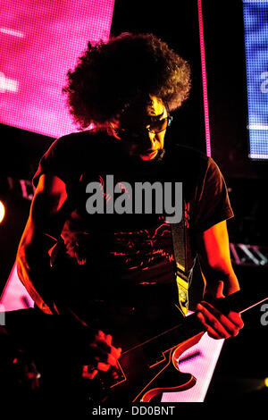 Aug. 20, 2013 - Toronto, Ontario, Canada - Vocalist for American rock band 'Alice In Chains' WILLIAM DUVALL performs at Rockstar Energy Drink Uproar Festival in Toronto. (Credit Image: © Igor Vidyashev/ZUMAPRESS.com) Stock Photo