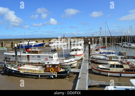 Harbour Marina, Watchet, Somerset, England, United Kingdom Stock Photo