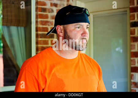 Backwards hat hi-res stock photography and images - Alamy