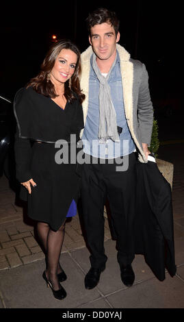 Paul Martin and his wife Sinead Martin Celebrities outside the RTE ...