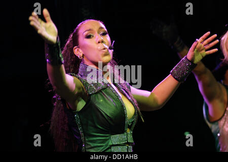 Kim Sasabone Vengaboys performing live at the HQ Complex Adelaide