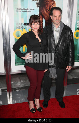 Ana Reeder, Danny Mastrogiorgio ,  at the 'One for the Money' premiere at the AMC Loews Lincoln Square. New York City, USA - 24.01.12 Stock Photo