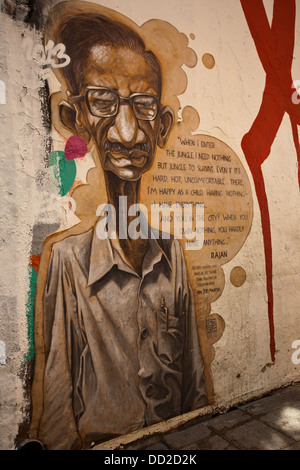 Street Art writings and Graffiti in Istanbul, Turkey. Stock Photo