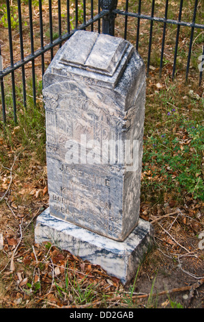 Josephine Carson headstone Stock Photo