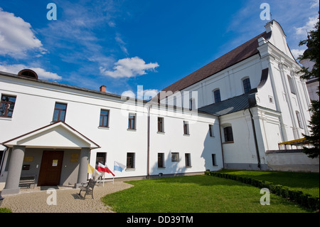 Franciscan Church of the Assumption of the Blessed Virgin Mary in Drohiczyn, north-eastern Poland. Stock Photo