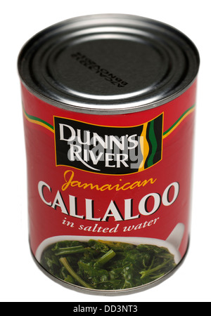 an of Dunns river Callaloo in salted water Stock Photo