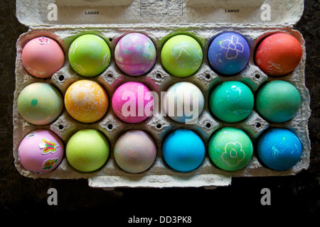 Easter eggs Stock Photo
