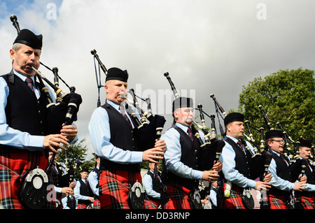 Field Marshal Montgomery Pipe Band at the World Championships on the ...