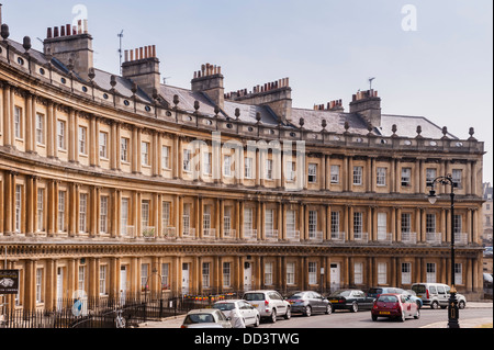 The Circus , Bath , Somerset , England , Britain , Uk Stock Photo