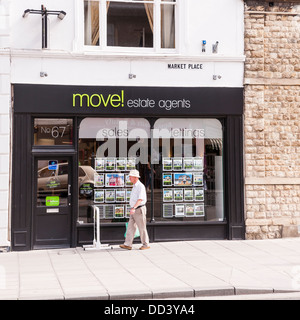 The move! estate agents in Warminster in Wiltshire , England , Britain , Uk