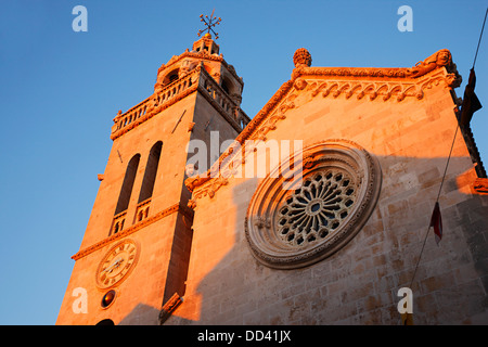 Korcula Church of St.Marko Stock Photo