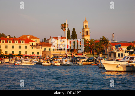 Vela Luka town Stock Photo