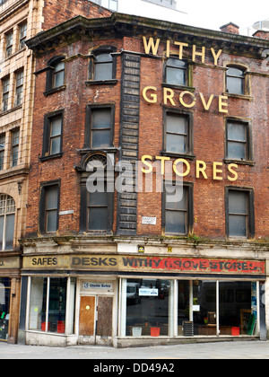 Withy Grove Stores LTD in Manchester UK Stock Photo