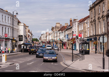 Warminster town centre Stock Photo: 52436526 - Alamy