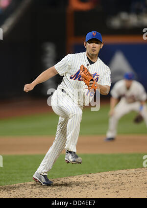 Daisuke Matsuzaka (Mets), AUGUST 23, 2013 - MLB : Pitcher Daisuke Matsuzaka of the New York Mets during the Major League Baseball game against the Detroit Tigers at Citi Field in Flushing, New York, United States. (Photo by AFLO) Stock Photo