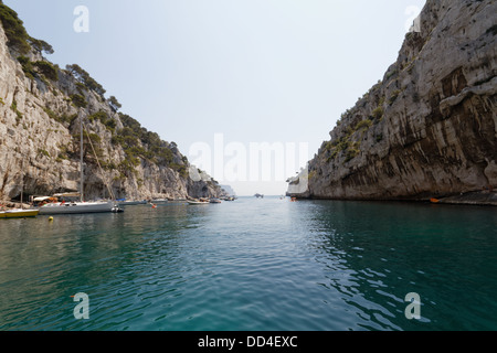 France, Provence, Mediterranean Sea, Calanques, Cassis Stock Photo