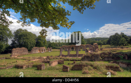 Hailes Cistercian Abbey, Cheltenham, Gloucestershire, England, GL54 5PB Stock Photo