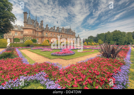 Panorama from Waddesdon Manor, Buckinghamshire, England Stock Photo