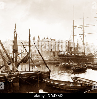 Plymouth Docks Custom House Victorian period Stock Photo