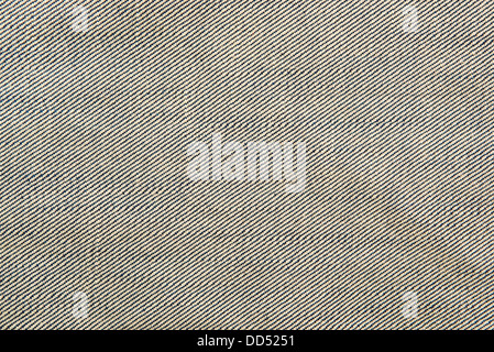 bright denim canvas texture background with delicate striped pattern Stock Photo
