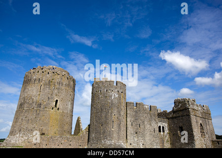 Pembroke Castle (Welsh: Castell Penfro), Wales Stock Photo