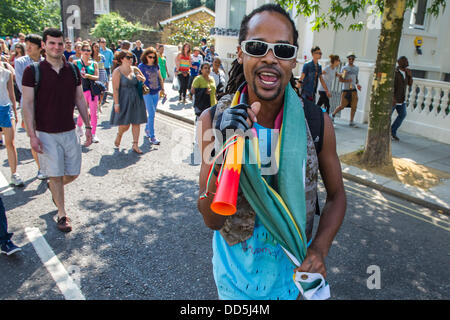 London, UK. 26th Aug, 2013. Notting Hill Carnival, London, UK,  26 August 2013. Credit:  Guy Bell/Alamy Live News Stock Photo