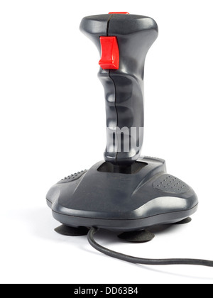 Joystick cut out isolated on white background Stock Photo