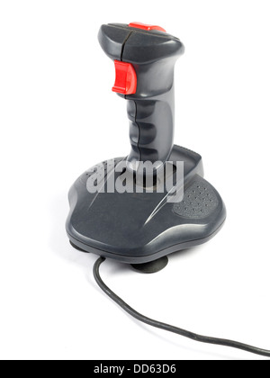 Joystick cut out isolated on white background Stock Photo