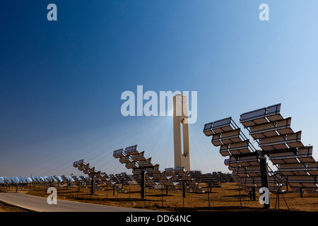 Solnova Solar Solucar solar thermal complex near seville Spain includes the PS10 ...