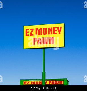 EZ Money Pawn Shop in Tucson, Arizona, USA Stock Photo