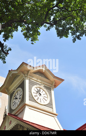 Sapporo Clock Tower Stock Photo