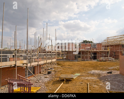 New housing development under construction England UK Stock Photo - Alamy