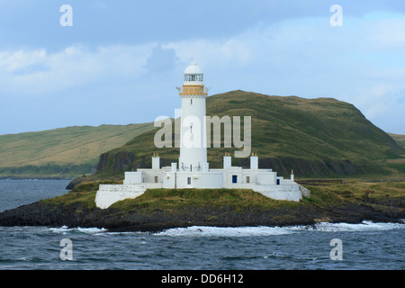 Lismore Lighthouse on island of Eilean Musdile, Argyll and Bute Stock Photo