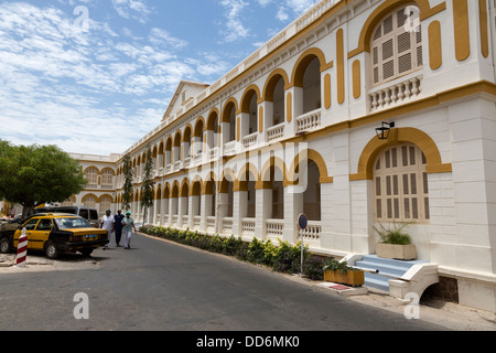 Dakar, Senegal. Dakar Hospital, built by the French colonial administration. Stock Photo