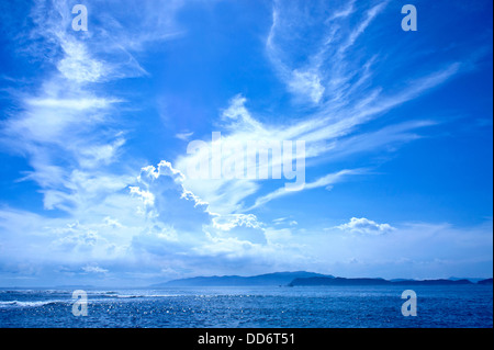 Sea and summer sky Stock Photo
